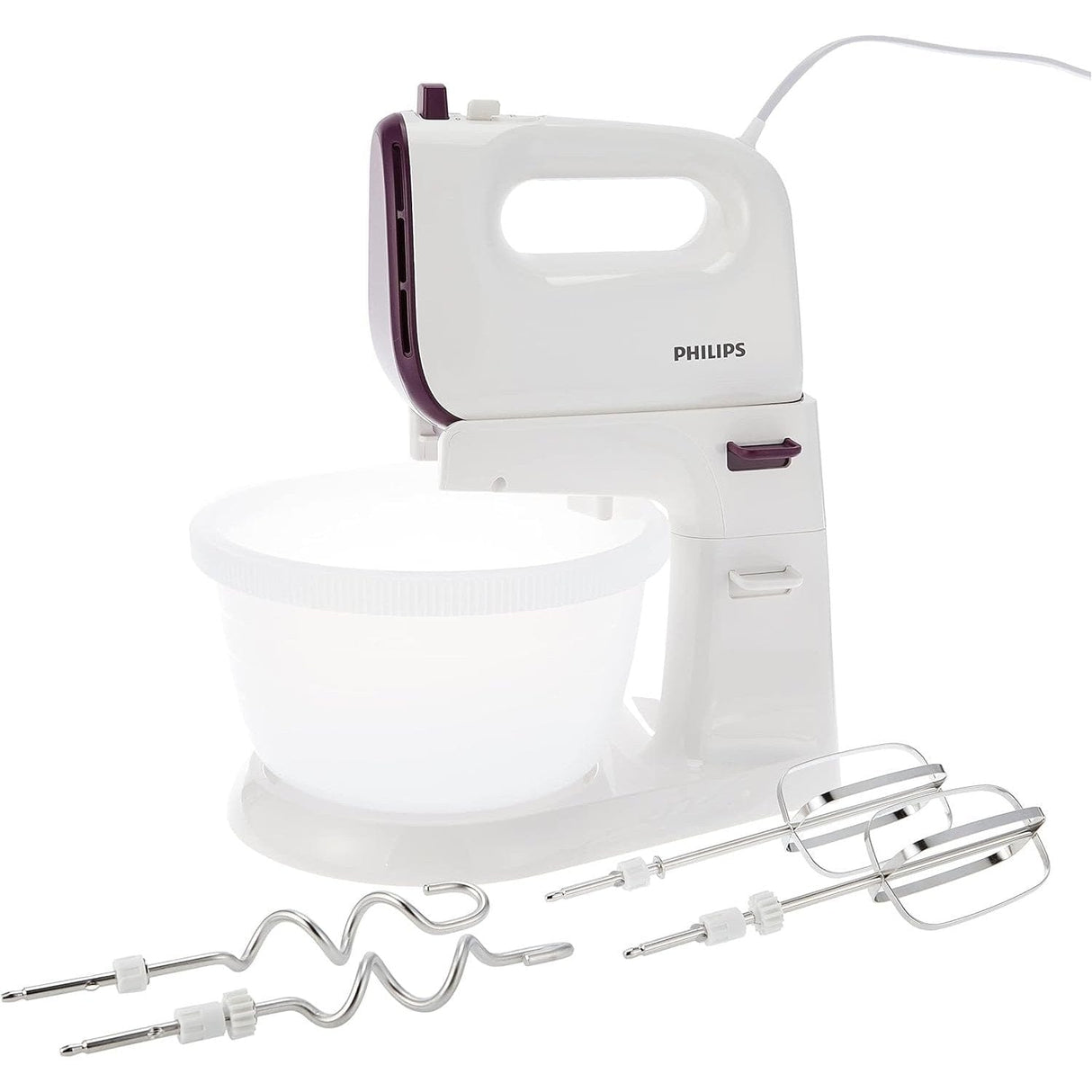 Philips Kitchen Appliances Philips Hand Mixer With 3L Bowl 400W - HR3745