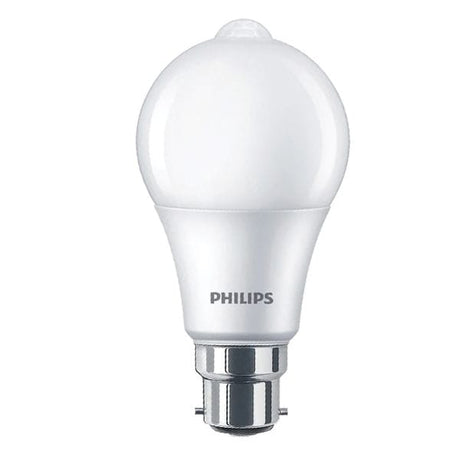 Philips Lamps & Lightings Philips Led Motion And Daylight Sensor Bulb 8-60W B22 Warm White - 929002400107