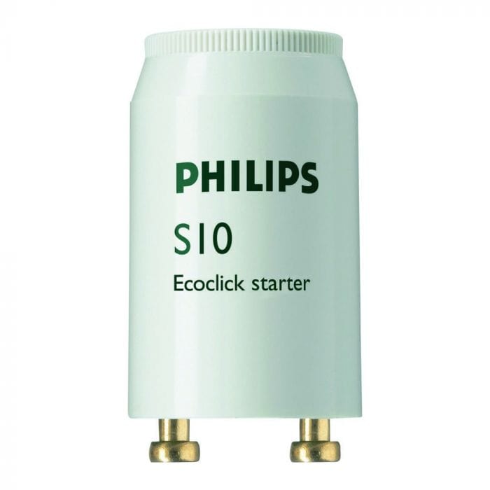 Philips Lamps & Lightings Philips S10 Standard Universal Fluorescent Starter 4-65 Watt 220/240V