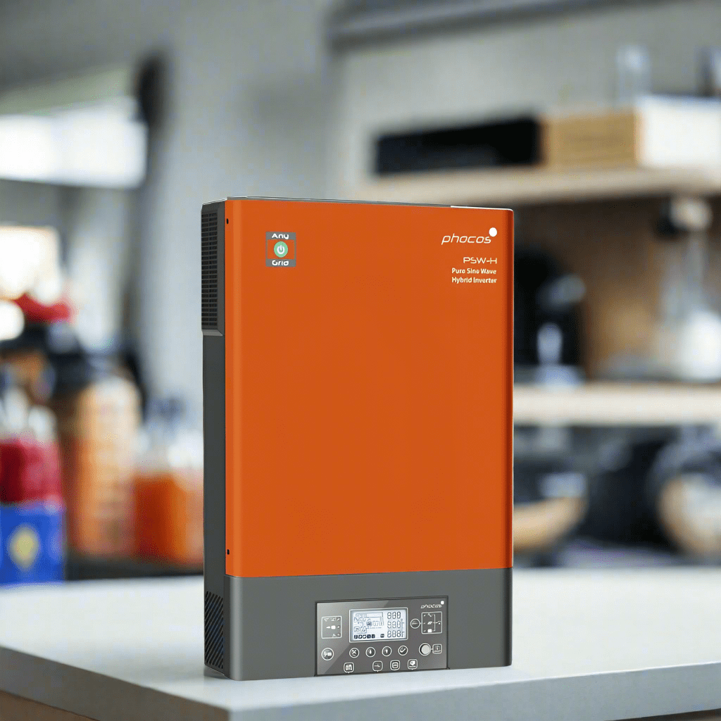 Phocos Inverters & Inverter/Chargers Phocos 3kW Any-Grid Hybrid Inverter Charger - PSW-B-3KW-230/24V