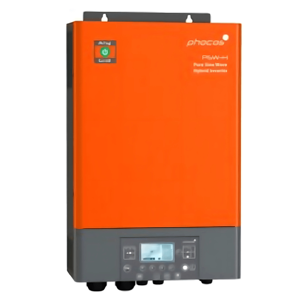 Phocos Inverters & Inverter/Chargers Phocos 3kW Any-Grid Hybrid Inverter Charger - PSW-H-3KW-230/24V