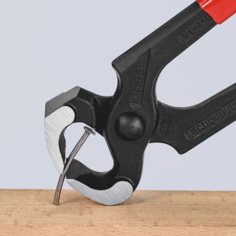 Knipex Carpenter Pincer with Hammer Head 210mm - K-5101210
