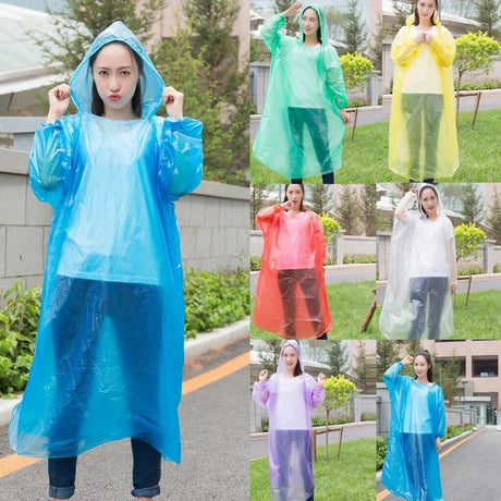 PPE Safety Clothing Disposable Raincoat Poncho