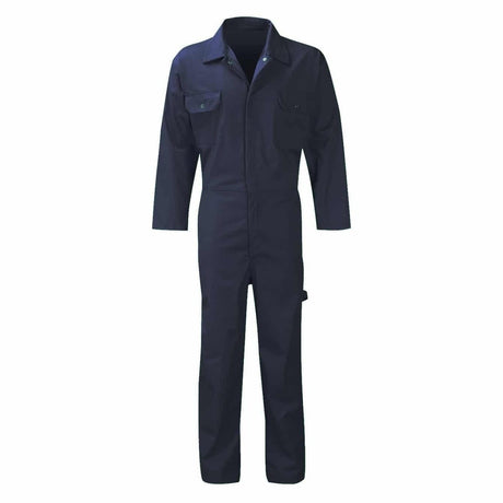 PPE Safety Clothing Navy Blue Complete Work Wear Coverall With Belt