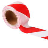 PPE Adhesives & Tapes Red & White Warning Safety Tape - 60mm X 400m