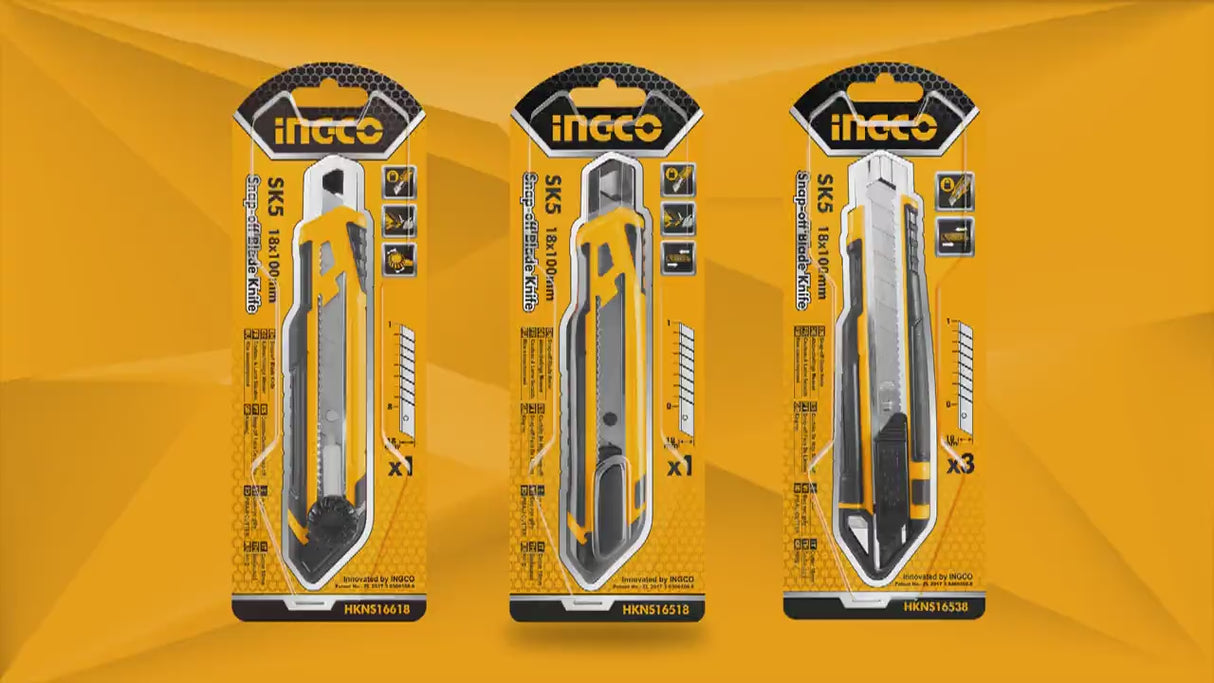 Ingco Snap-off Blade Knife - HKNS16518