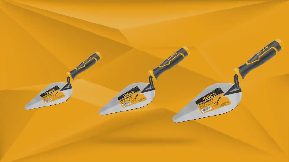 Ingco Bricklaying Trowel 6", 8" & 10" – HBT Series