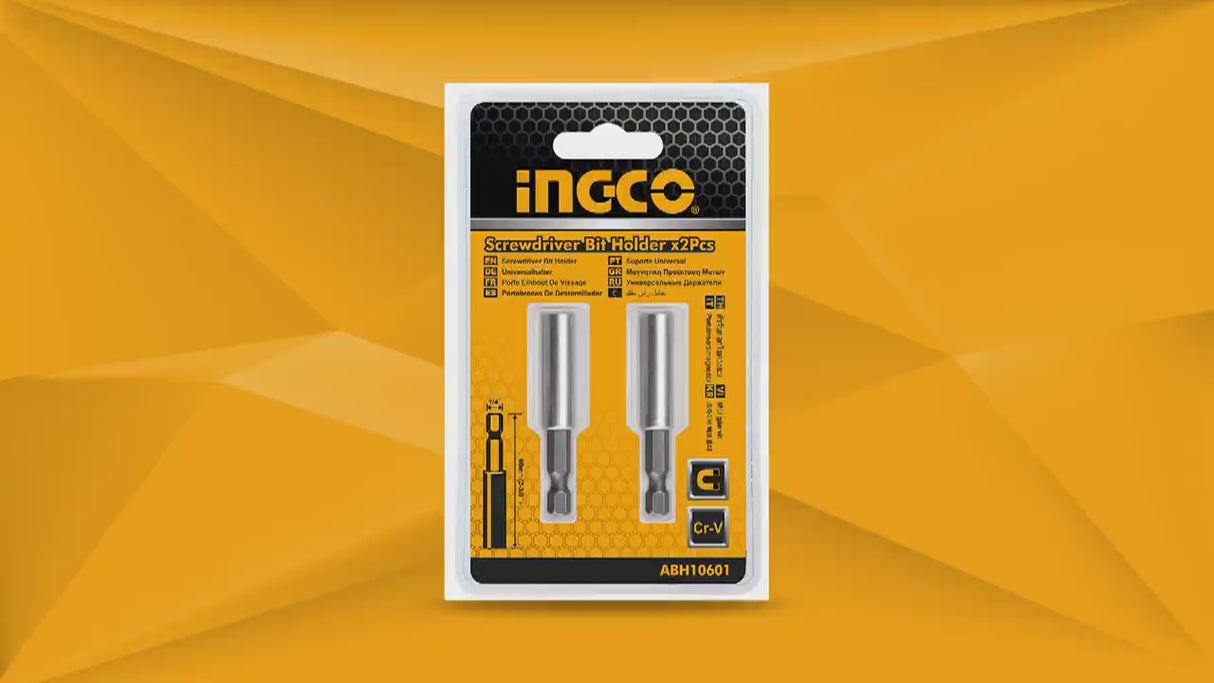 Ingco 2-Pieces Screwdriver Bit Holder 60mm Set – ABH10601