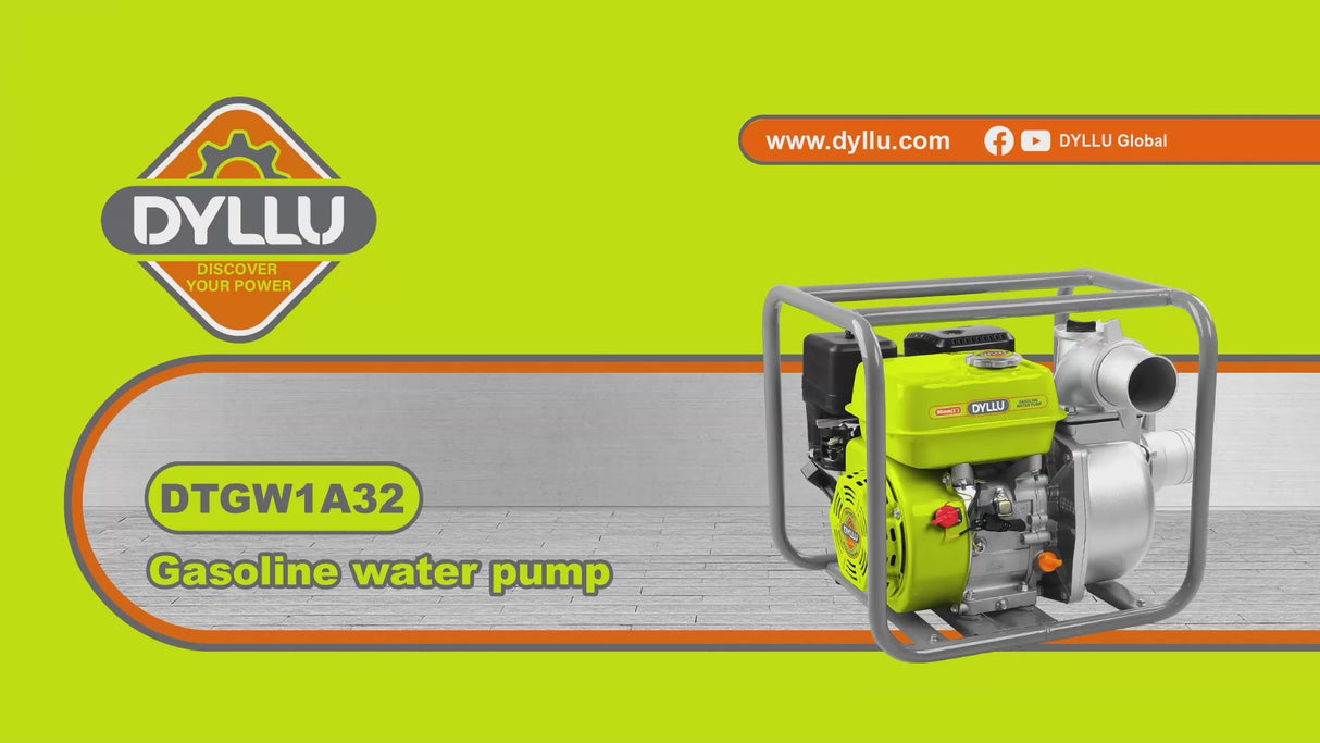 Dyllu 3" Gasoline Water Pump 7.0HP - DTGW1A32