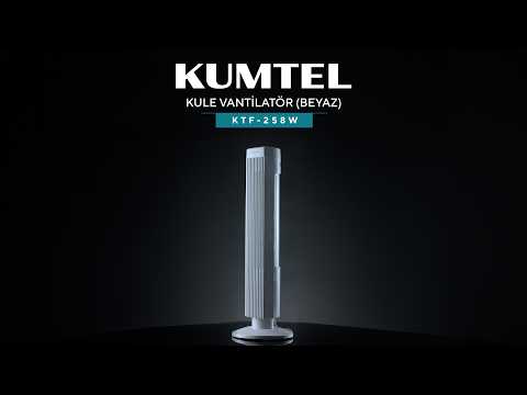 Kumtel Remote-Control 3-Speed Tower Fan 45W - KTF-259