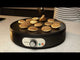 Kumtel 30cm Non-Stick Crepe Pancake Maker with Adjustable Temperature 1000W - HPM-02