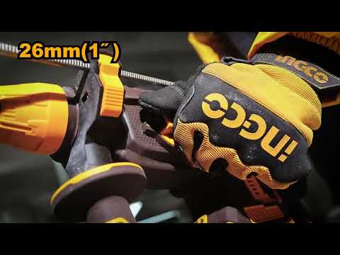 Ingco 20V Lithium-Ion Cordless Rotary Hammer - CRHLI20268