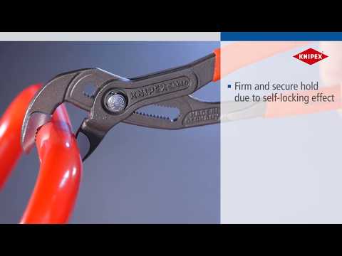Knipex 250mm Cobra Wrench Water Pump Pliers With 52mm Opening- K-8605250
