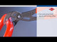 Knipex 250mm Cobra Wrench Water Pump Pliers With 52mm Opening- K-8605250