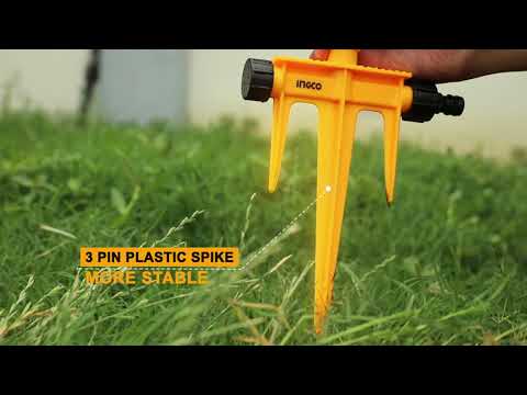 Ingco Plastic Auto Gear Sprinkler 0.75" - HPS13601