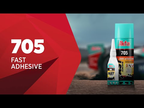 Akfix 2 Components Universal Fast Adhesive - 705MDF