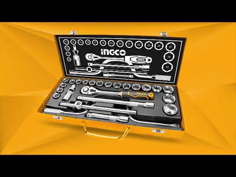 Ingco 24 Pieces 1/2" Socket Set - HKTS0243