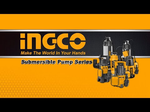 Ingco Submersible Sewage Water Pump - 0.5HP, 0.75HP & 1HP - SPC-Series