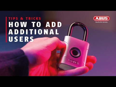 ABUS Fingerprint Padlock - 57