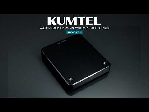Kumtel 3kg Rechargeable Pour-Over Coffee Scale with Timer - HV60-02