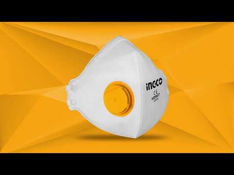 Ingco Dust Mask with Breath Valve - HDM07