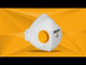 Ingco Dust Mask with Breath Valve - HDM07