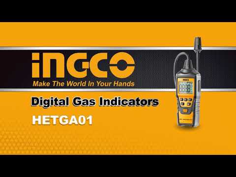 Ingco Digital Gas Indicator with Flexible Probe - HETGA01