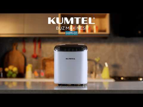 Kumtel 12kg/Day Countertop Bullet Ice Maker - HIM-01