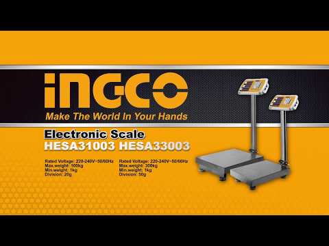Ingco Electronic Scale 300kg - HESA33003