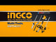 Ingco Gasoline 4 in 1 52cc Multi-Tools-Grass Cutter, Chain-saw, Trimmer & Bush Cutter - GMT55231