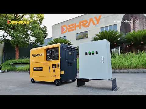 Dehray 5.0KVA Single Phase Diesel Generator with Digital I-AVR – RDE6700TAI