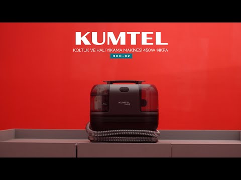 Kumtel Portable Carpet & Upholstery Cleaner with 14kPa Suction 450W - HCC-02