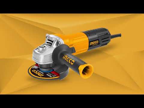 Ingco 4.5"/115mm Angle Grinder 950W with 10 Pieces Cutting Disc - AG8508-1