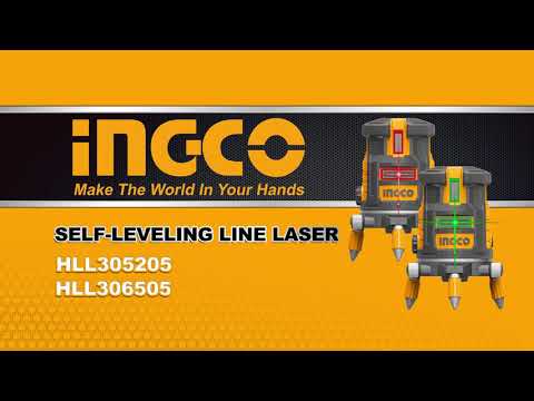 Ingco Self-Leveling Line Green Laser Beams 20m - HLL305205