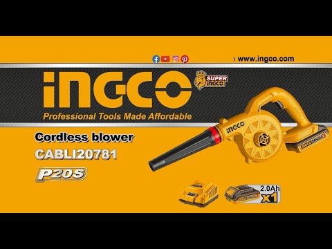 Ingco 20V Lithium-Ion Cordless Blower - CABLI20781
