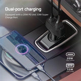 Promate Power & Charging Accessories Promate 33W High Speed Dual USB Car Charger - DriveGear-33