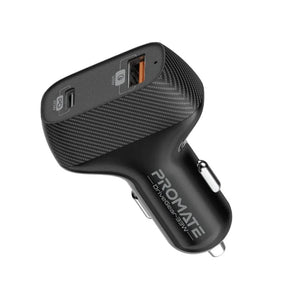 Promate Power & Charging Accessories Promate 33W High Speed Dual USB Car Charger - DriveGear-33
