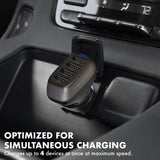 Promate Power & Charging Accessories Promate 48W Fast Charging 4-Port Rapid USB Car Charger - Scud-48