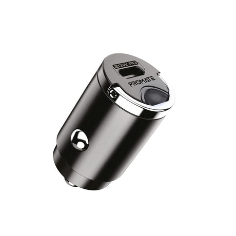 Promate Power & Charging Accessories Promate Car Charger with 20W Power Delivery - Bullet-PD20