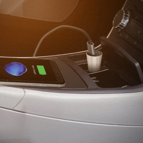 Promate Power & Charging Accessories Promate Fast 3.0 Dual USB Port Car Charger - Robust-QC3