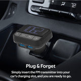 Promate Audio & Entertainment Promate In-Car FM Transmitter with Dual USB Ports - EzFM-2