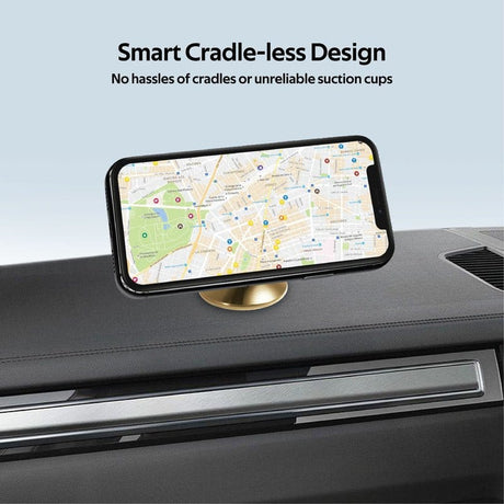 Promate Navigation & Smart Devices Promate Multi-Angle 360 Degree Metallic Magnetic Car Phone Mount - Magnetto-2