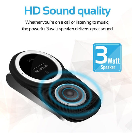 Promate Audio & Entertainment Promate Smart Wireless Handsfree Car Kit - CarMate-7