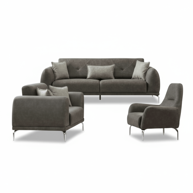 Pyramid Living Room Furniture Pyramid 3 Piece Sofa Set