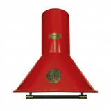 Red Kaiser Belle Epoque 90cm cooker hood on white