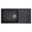 Reginox Kitchen Sink Reginox Amsterdam 540 Kitchen Sink - Black Silvery