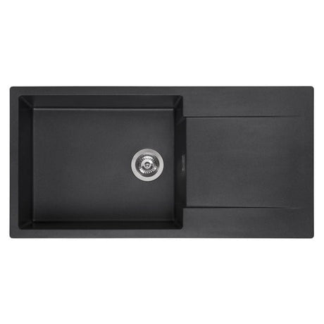 Reginox Kitchen Sink Reginox Amsterdam 540 Kitchen Sink - Black Silvery