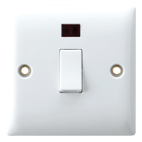 RR Switches & Sockets RR 20A DP 1-Gang Air Conditioner / Water Heater Wall Switch