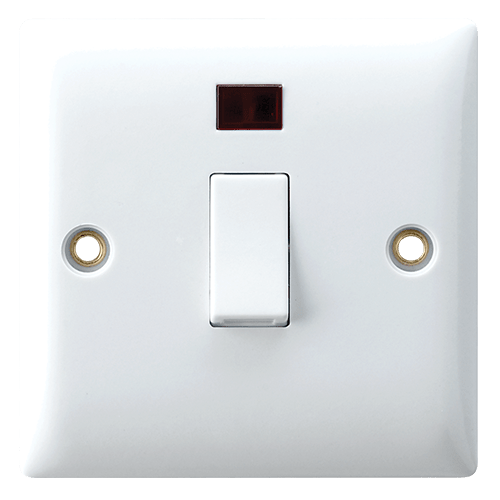 RR Switches & Sockets RR 20A DP 1-Gang Air Conditioner / Water Heater Wall Switch