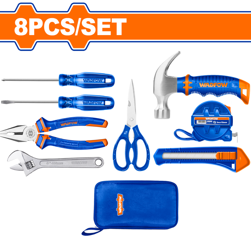 Wadfow 8-Piece Hand Tools Set - WHS1M08